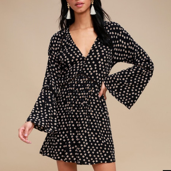 Amuse Society Empire Waist Dress - Picture 1 of 3